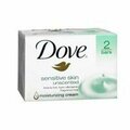 Dove Bar Sensitive 4z 1z, 2PK 9621970